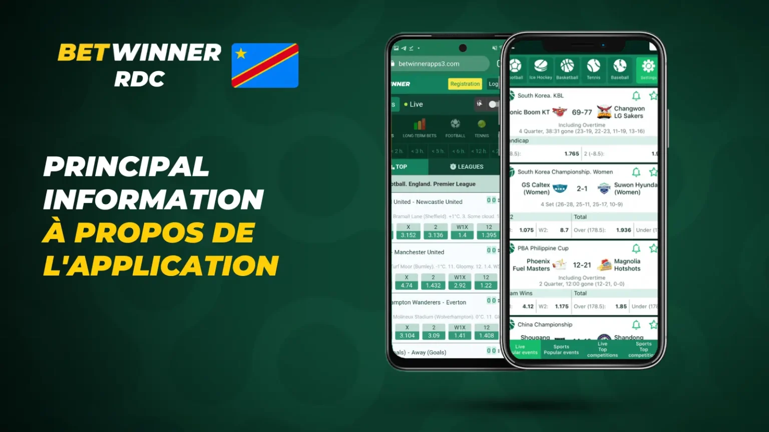 Betwinner Connexion via l’application mobile
