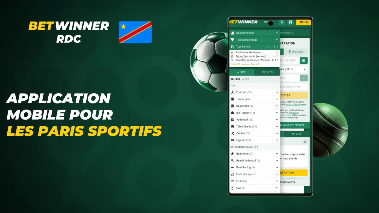 gérer un compte via Betwinner CD APK