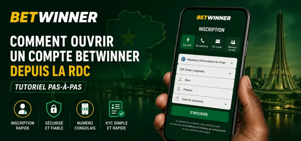comment ouvrir un compte betwinner
